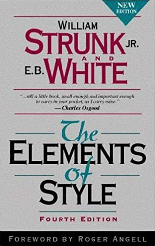 The Elements of Style, Fourth Edition cover image - The Elements of Style, Fourth Edition.jpg